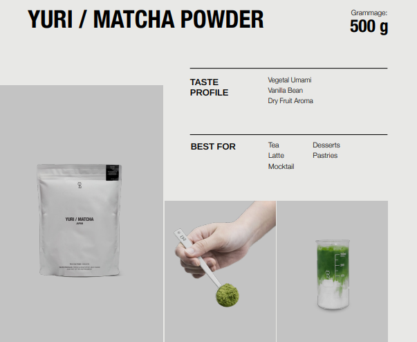 YURI / Matcha Powder (500g)
